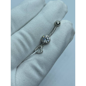 Серебряные серёжка